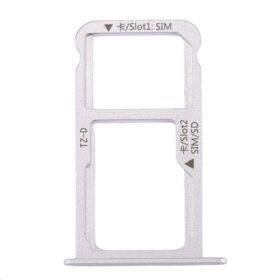 SIM card holder Huawei Mate 9 (Single) grey original (service pack)