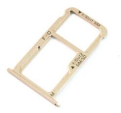 SIM card holder Huawei Mate 9 (Dual) Gold original (service pack)