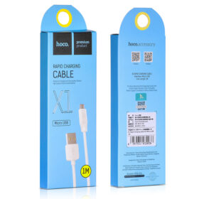 Laadimisjuhe Hoco X1 microUSB 1.0m valge