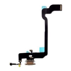 Flex for iPhone XS for charging connector with microphone Gold ORG