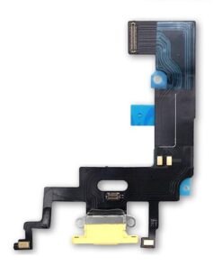 Flex for iPhone XR for charging connector with microphone Yellow ORG