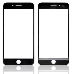 LCD klaas Apple iPhone 8 Plus koos raamiga ja OCA must V2 ORG
