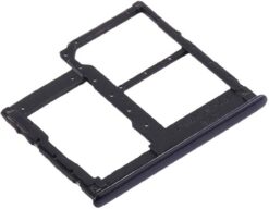 SIM card holder Samsung A415 A41 2020 Prism Crush Black ORG