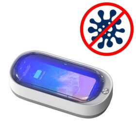 Phone sterilizer UV white