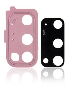 Samsung G980/G981 S20 lens for camera with frame Cloud Pink ORG