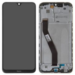 LCD screen Xiaomi Redmi 8/8A with touch screen and frame Black original (service pack)