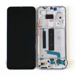 LCD screen Xiaomi Mi 10 Lite 5G with touch screen with frame Grey/Tarnish original (service pack)