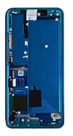 LCD screen Xiaomi Mi Note 10/Mi Note 10 Pro/Mi Note 10 Lite with touch screen with frame Green original (service  pack)