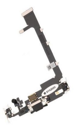 Flex for iPhone 11 Pro Max  for charging connector with microphone Space Grey (without IC) ORG