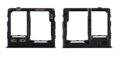 SIM card holder Samsung A326 A32 5G 2021 Black original (service pack)