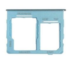 SIM card holder Samsung A326 A32 5G 2021 blue original (service pack)