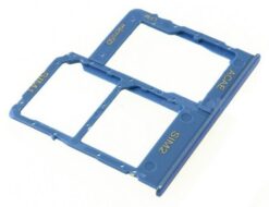 SIM card holder Samsung A415 A41 2020 Prism Crush Blue ORG