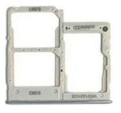 SIM card holder Samsung A415 A41 2020 Prism Crush White ORG