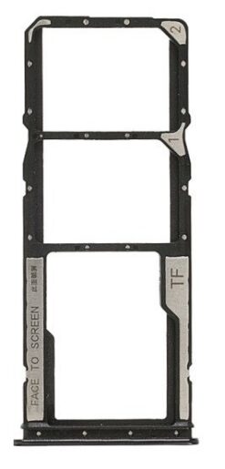 SIM card holder Xiaomi Redmi Note 10 Shadow Black - Onyx Grey ORG