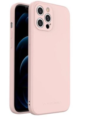 Case Wozinsky Color Case Silicone for iPhone 11 Pro Max pink