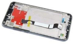 LCD screen Xiaomi Redmi Note 8T with touch screen with frame White original (service pack)