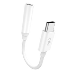 Audio adapter Dudao L16CPro from "Type-C" to 3,5mm white
