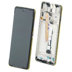 LCD screen Xiaomi Poco X3 Pro/X3/X3 NFC with touch screen with frame Phantom Black/Tarnish original (service pack)