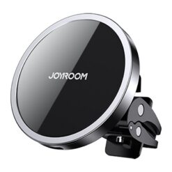 Wireless car charger+holder JOYROOM (JR-ZS240) Magnetic (MagSafe 15W) for using on ventilation grille black