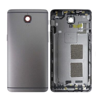 Back cover for OnePlus 3/3T Gunmetal original (used Grade C)