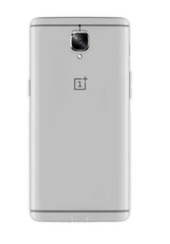 Back cover for OnePlus 3/3T Silver original (used Grade C)