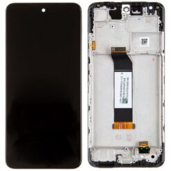 LCD screen Xiaomi Redmi Note 10 5G/Redmi Note 10T 5G/Poco M3 Pro 5G with touch screen and frame Black original (service pack)