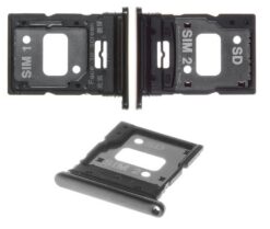 SIM card holder Xiaomi Mi 11 Lite 4G/5G/5G NE 2021 Truffle (Boba) Black ORG