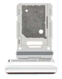 SIM card holder Samsung G781/G780 S20 FE Cloud White ORG