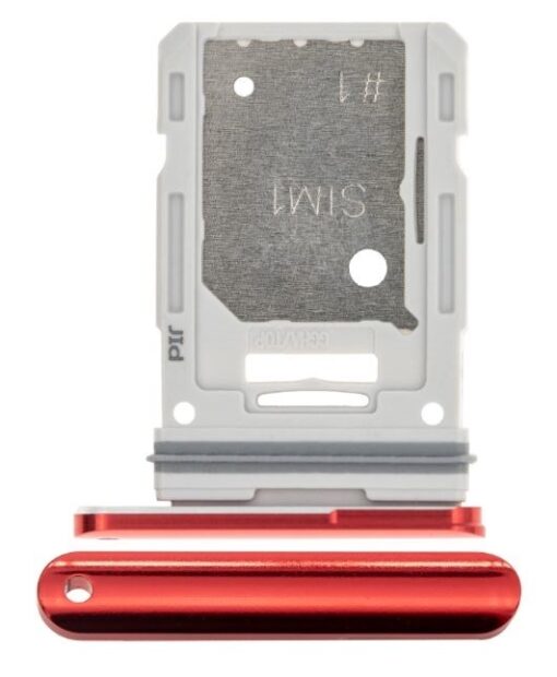 SIM card holder Samsung G781/G780 S20 FE Cloud Red ORG