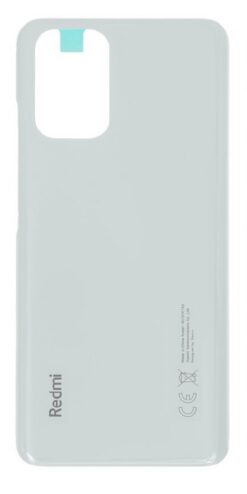 Back cover for Xiaomi Redmi Note 10 4G Pebble White (M2101K7AI/M2101K7AG) ORG