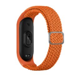Braided Fabric Strap Xiaomi Mi Band 3/4/5/6 orange