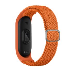 Braided Fabric Strap Xiaomi Mi Band 3/4/5/6 orange