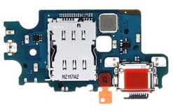 Flex Samsung S906 S22 Plus for plugin, microphone, SIM reader original (service pack)