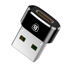 Adapter BASEUS (CAAOTG-01) from Type-C to USB black