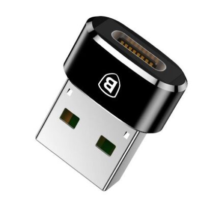 Adapter BASEUS (CAAOTG-01) from Type-C to USB black