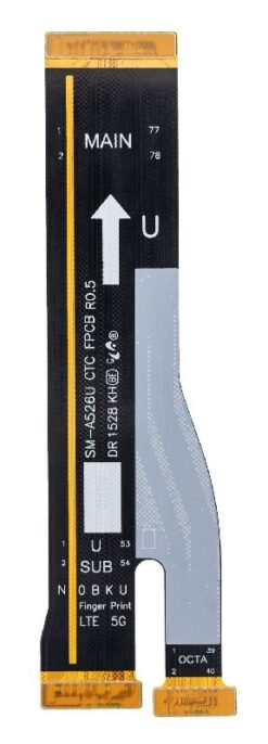 Flex Samsung A528 A52S 2021/A526U A52 5G USA mainboard cable (SUB-OCTA) original (service pack)