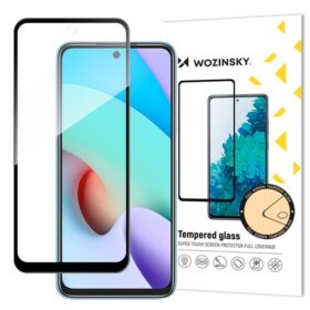 Screen protection glass "Wozinsky 5D Full Glue" Xiaomi Redmi Note 11 Pro/Note 11 Pro Plus case-friendly black
