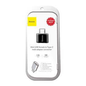 Adapter BASEUS (CATOTG-01) from USB to Type-C black
