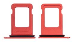 SIM card holder for iPhone 13 Red ORG