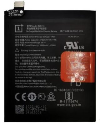 Battery ORG OnePlus 7T BLP743 3725mAh