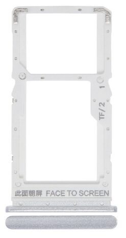 SIM card holder Xiaomi Redmi Note 10 5G Chrome Silver ORG