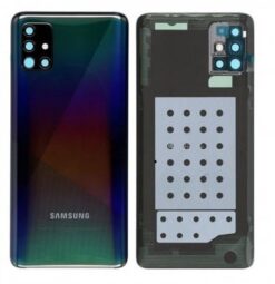 Back cover for Samsung A515 A51 2020 Prism Crush Black original (used Grade C)
