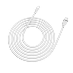 Laadimisjuhe Hoco U72 Lightning 1.2m silikoon valge