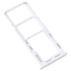 SIM card holder Samsung A13 5G A136 White original (service pack)