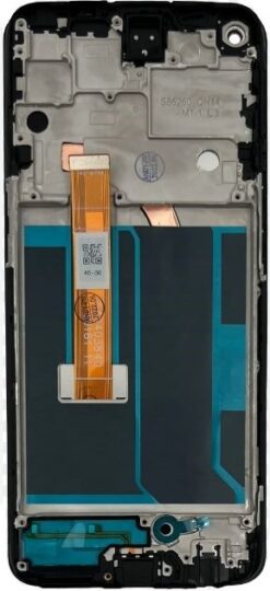 LCD screen OnePlus Nord N10 5G with touch screen with frame Black (Refurbished) ORG