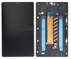 LCD screen Samsung T225 Tab A7 LTE with touch screen and frame Black (Refurbished) ORG