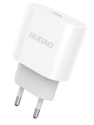 Charger Dudao (A8SEU) USB-C (Type-C) 2.4A (20W) white