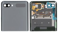 LCD screen Samsung F707 Z Flip 5G with touch screen with frame (Outer) Mystic Grey original (used Grade C)