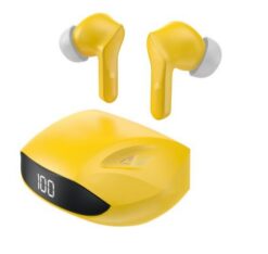 Bluetooth handsfree Dudao U16H TWS V5.2 yellow