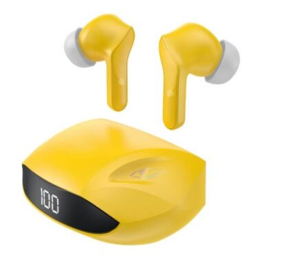 Bluetooth handsfree Dudao U16H TWS V5.2 yellow